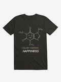 Caffeine Happiness T Shirt T Shirt Gym Lifestyle Gift Ready
