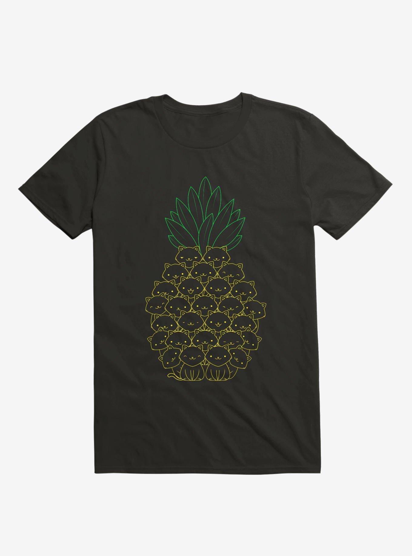 Pineapple Cat T Shirt T Shirt Trending US
