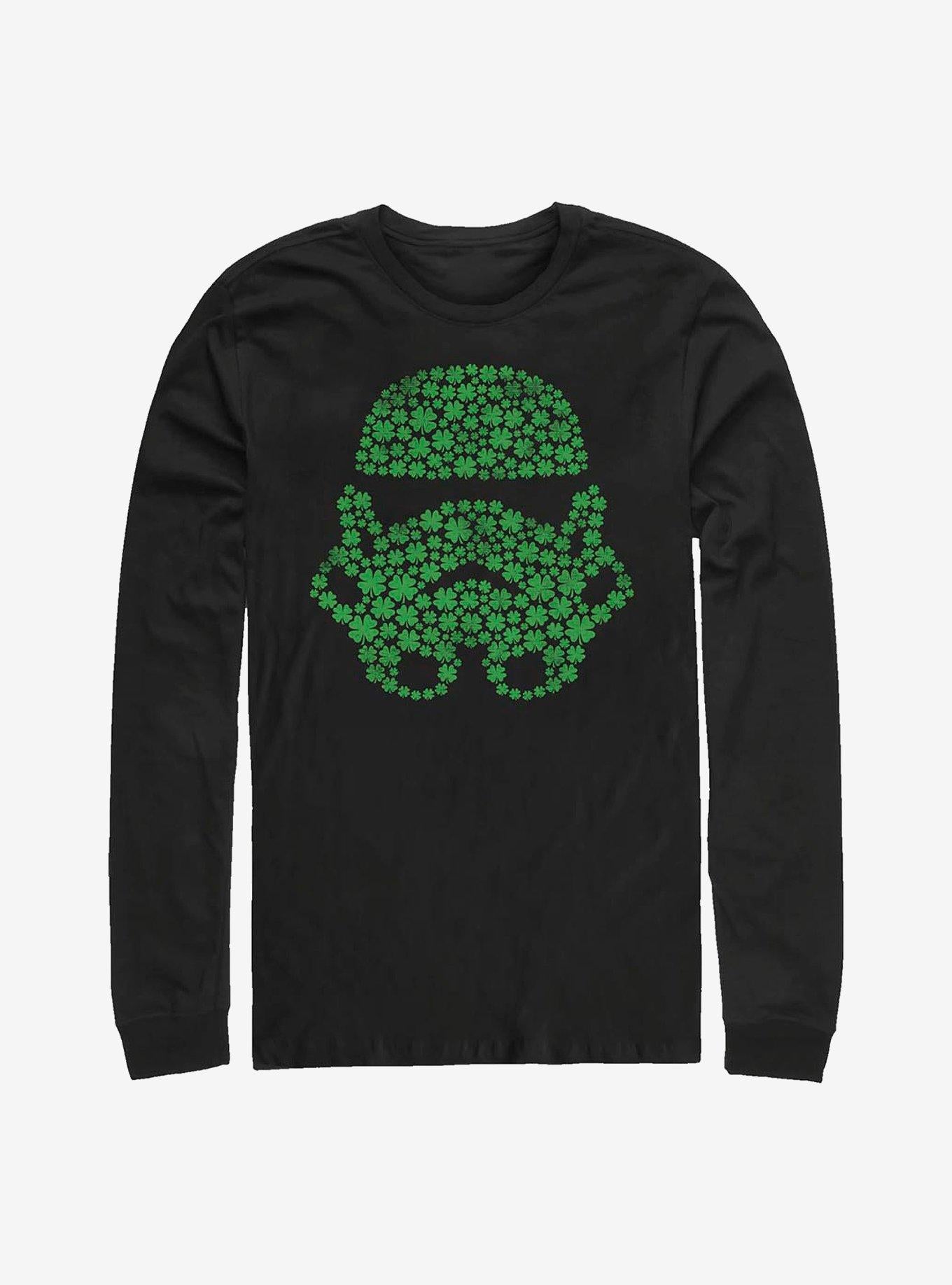 Star Wars Clover Field Long-Sleeve T-Shirt | Premium Unisex T-Shirt, Trending Graphic Tee