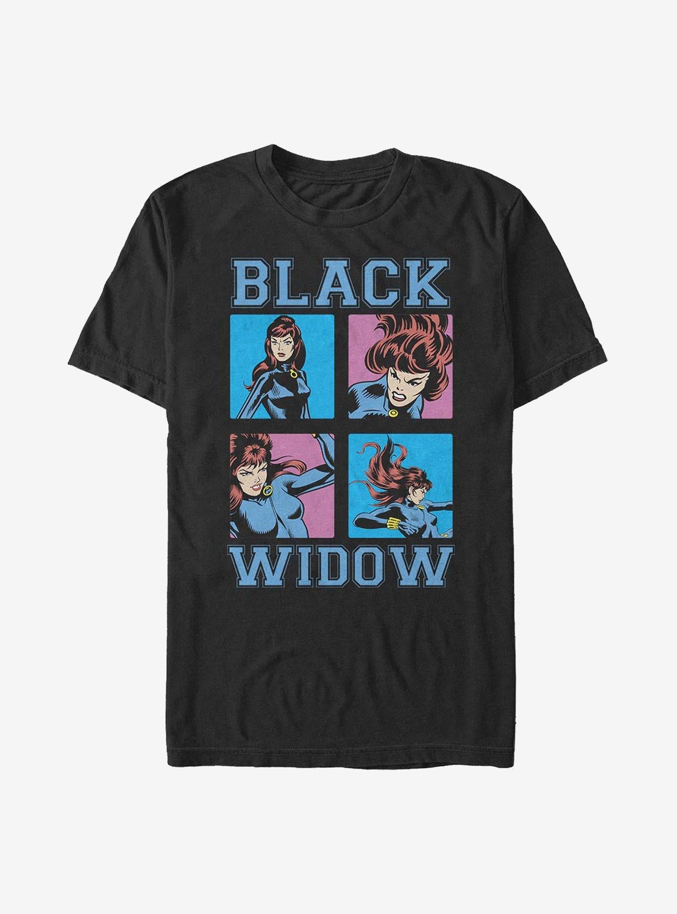 Black Widow Pop Art T Shirt T Shirt Trending US