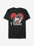 Star Wars Han And Leia I Know T-Shirt | Premium Unisex T-Shirt, Trending Graphic Tee
