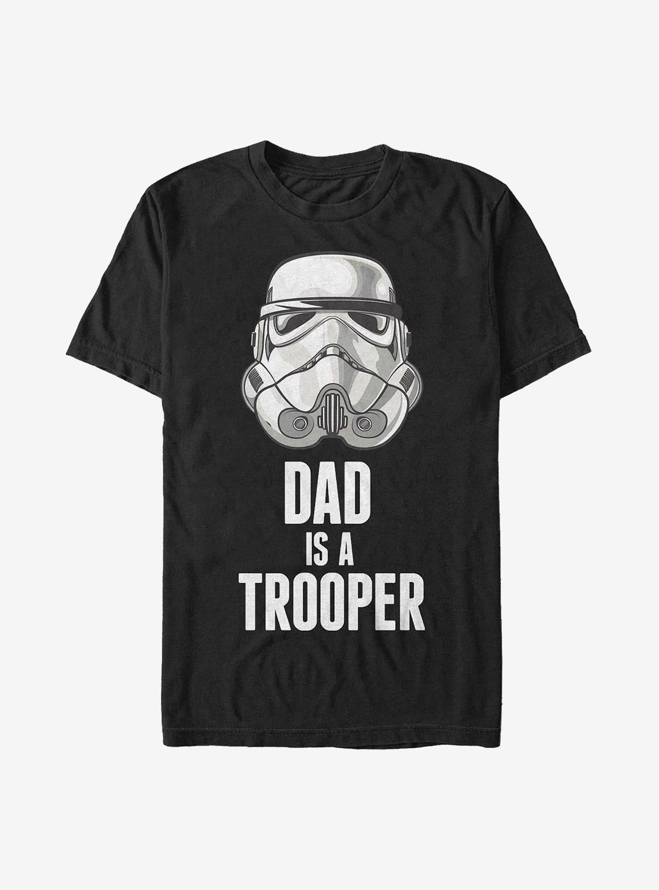 Star Wars Dad Is Trooper T-Shirt | Premium Unisex T-Shirt, Trending Graphic Tee