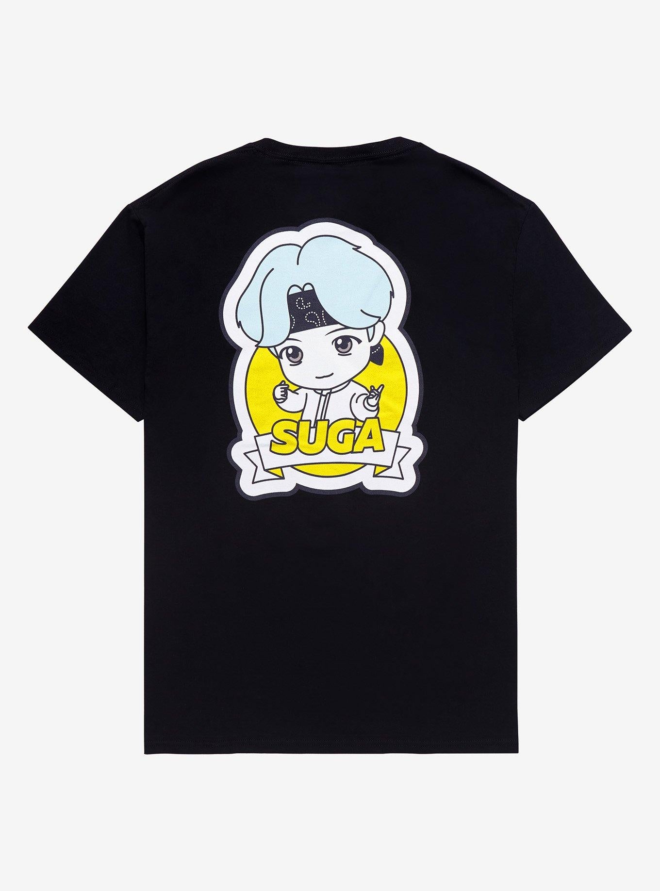 TinyTAN Suga Athletic T-Shirt Inspired By BTS Hot Topic Exclusive T-Shirt | Fan Favorite Style | Great Gift Idea