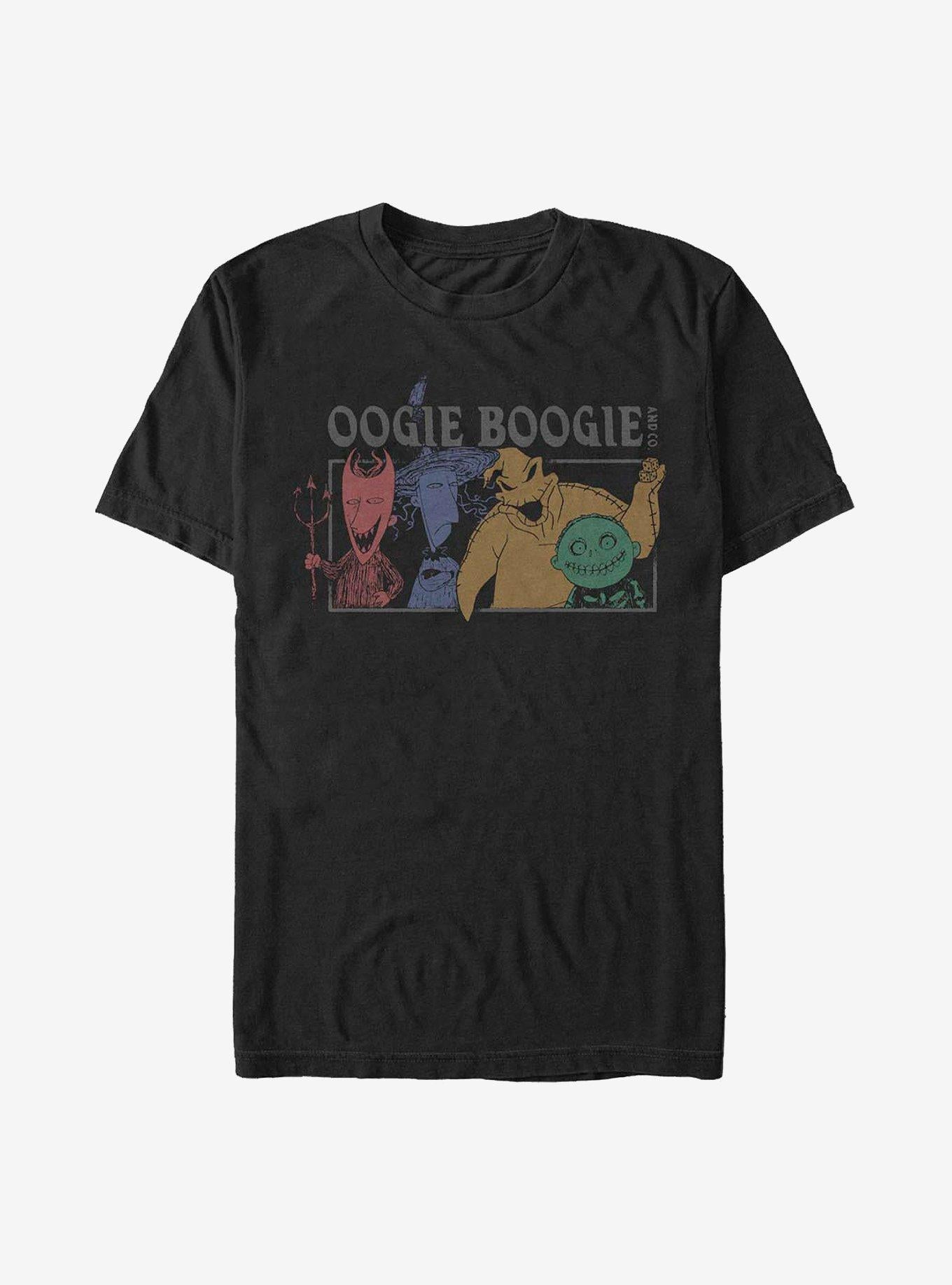 The Nightmare Before Christmas Oogie Boogie Let's Boogie T-Shirt T-Shirt | Premium Graphic | Perfect For Daily Wear