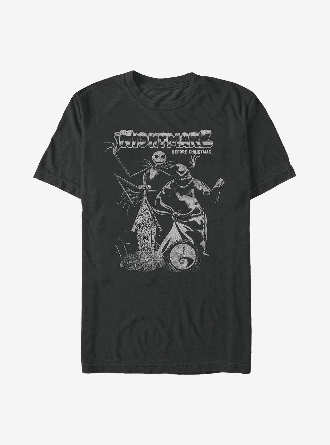 Disney The Nightmare Before Christmas Vintage Poster T-Shirt Poster | Exclusive Art Design | Top Pick For Fans