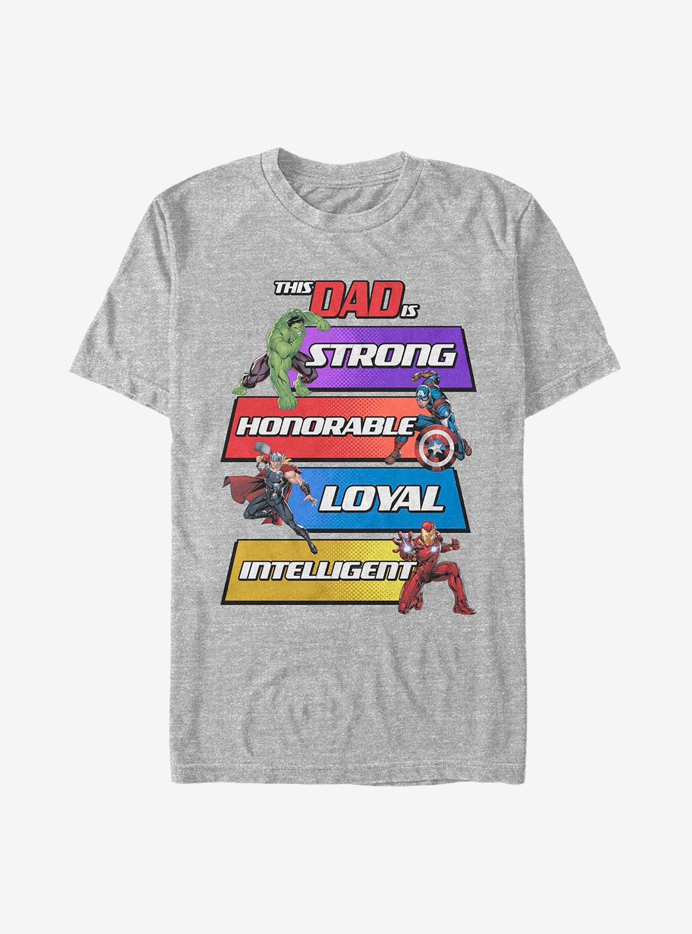 Marvel Avengers This Dad Is T-Shirt | Premium Unisex T-Shirt, Trending Graphic Tee