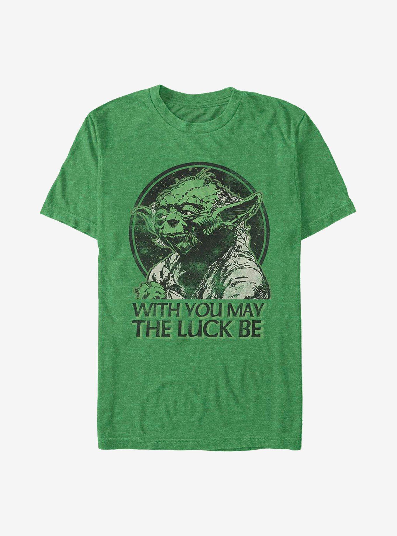 Star Wars Lucky Yoda T-Shirt | Premium Unisex T-Shirt, Trending Graphic Tee