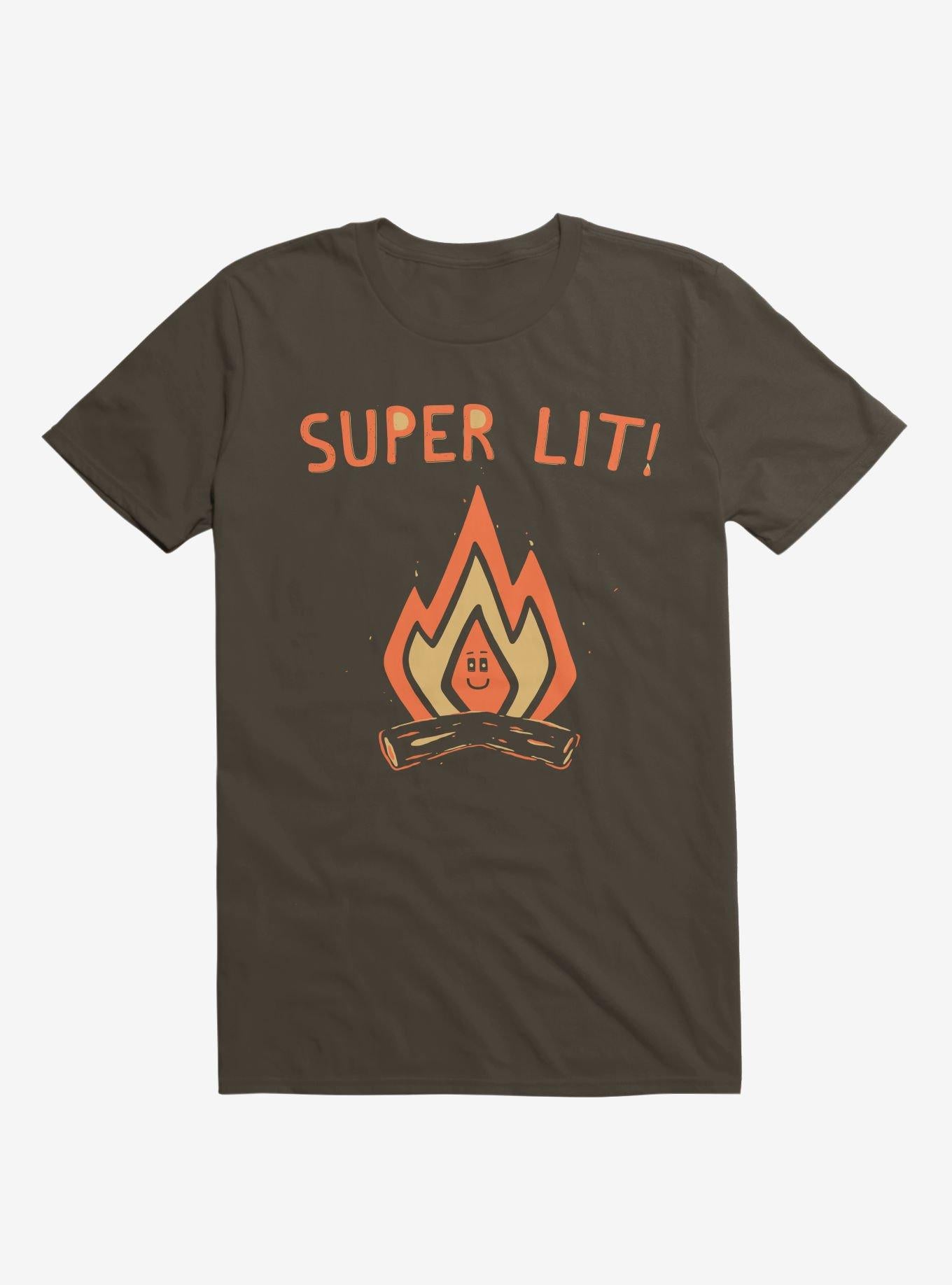 Super Lit Campfire T Shirt T Shirt Comfort Fit Best Seller Look