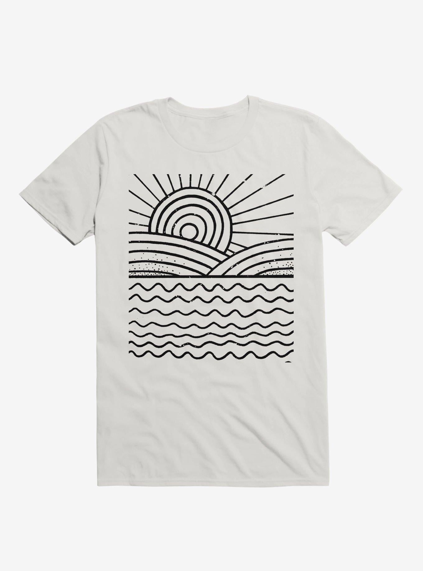 Ocean And Sun Art T Shirt T Shirt Trending US