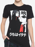 Naruto Shippuden Akatsuki Itachi Boyfriend Fit Girls TShirt Graphic Tee | Graphic Tee | Unisex Shirt | Top Trending Fashion