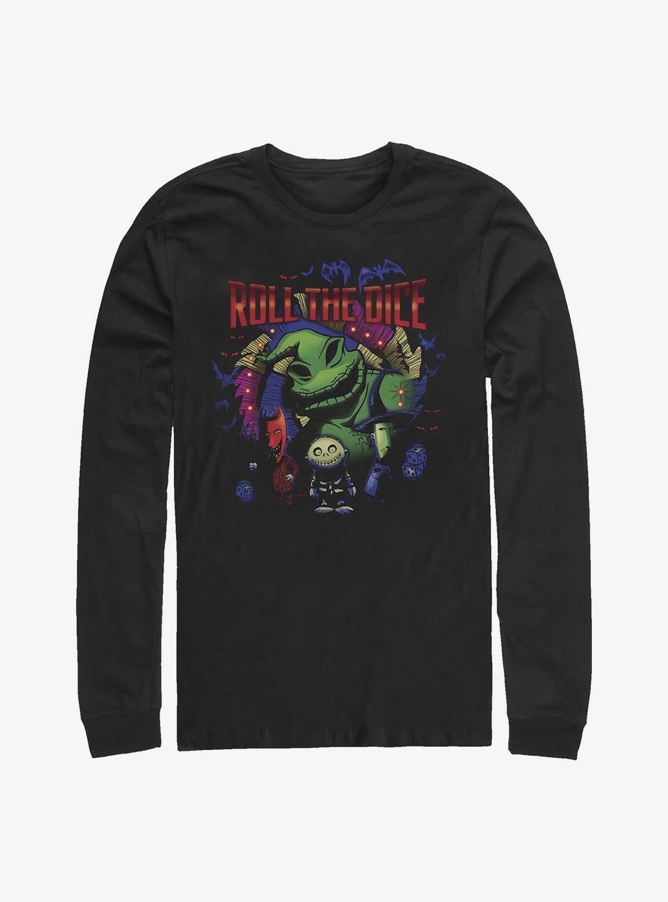 The Nightmare Before Christmas Oogie Dice Long-Sleeve T-Shirt T-Shirt | High-Quality Print | Great Gift Idea