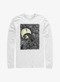 The Nightmare Before Christmas Spiral Hill Long-Sleeve T-Shirt T-Shirt | Exclusive Art Design | Must-Have Style