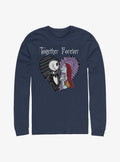 The Nightmare Before Christmas Jack Sally Together Forever Long-Sleeve T-Shirt T-Shirt | Vintage Graphic Vibe | Must-Have Style