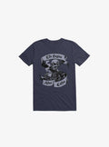 Beans Bones Coffee Skeleton Navy Blue T Shirt T Shirt Trending US