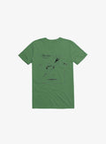 Boneless Crew Skater Skeleton Kelly Green T Shirt T Shirt Trending US