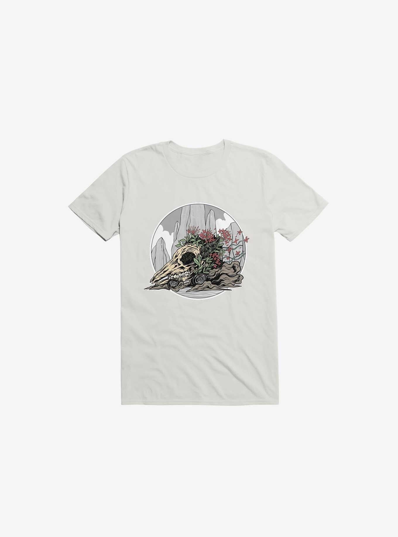 Race The Time Skull White T Shirt T Shirt Trending US