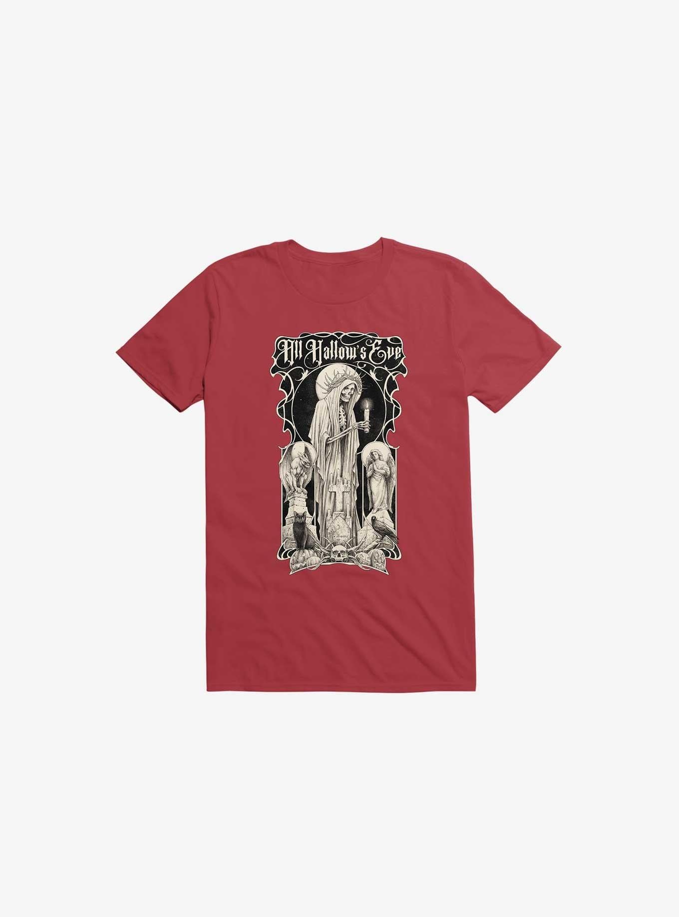 All Hallow s Eve Red T Shirt T Shirt Trending US Workout Ready