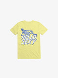 Sexy Skeleton Corn Silk Yellow T Shirt T Shirt Trending US