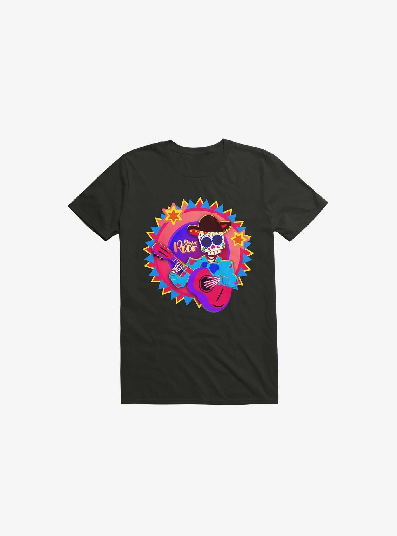 Los Muertos Sugar Skull Black T Shirt T Shirt Trending US