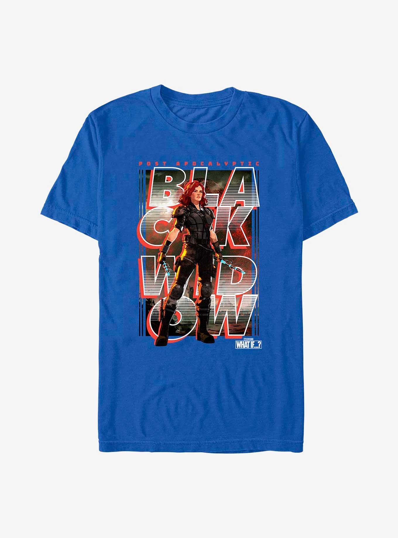 What If Black Widow Post Apocalyptic Key Art T Shirt T Shirt Trending US