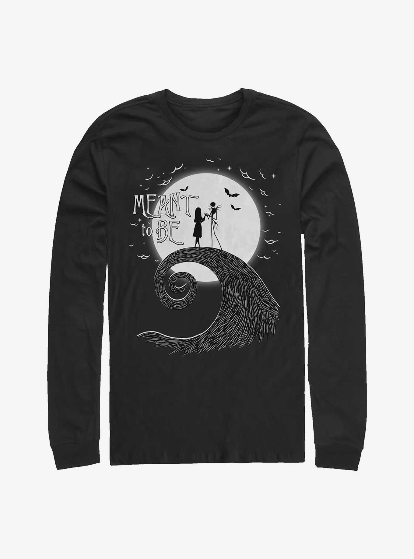 The Nightmare Before Christmas Jack Sally Meant To Be Long-Sleeve T-Shirt T-Shirt | Premium Graphic | Perfect For Daily Wear