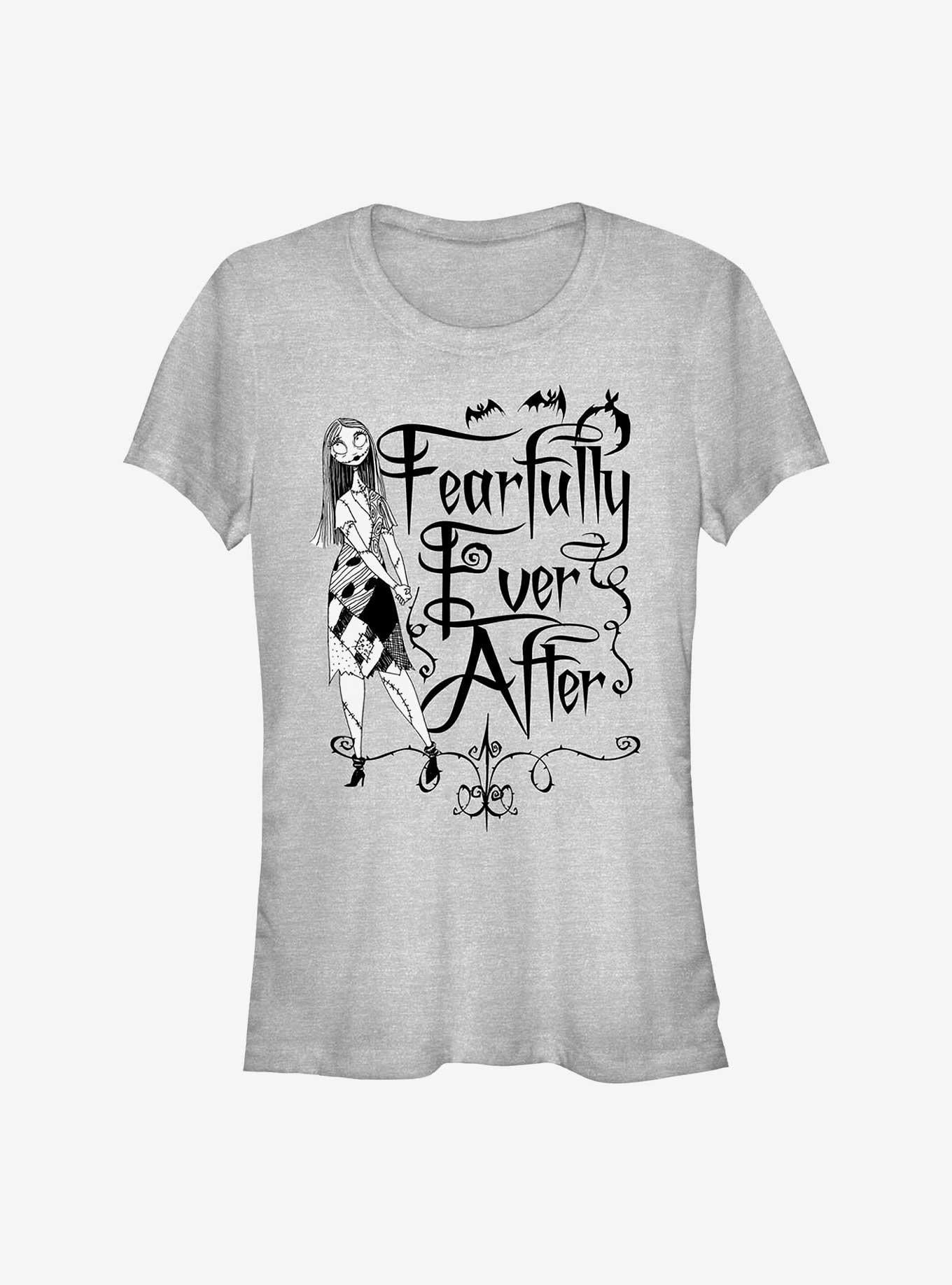 Disney The Nightmare Before Christmas Sally Fearfully Ever After Girls T-Shirt T-Shirt | Bold Graphic Edition | Must-Have Style
