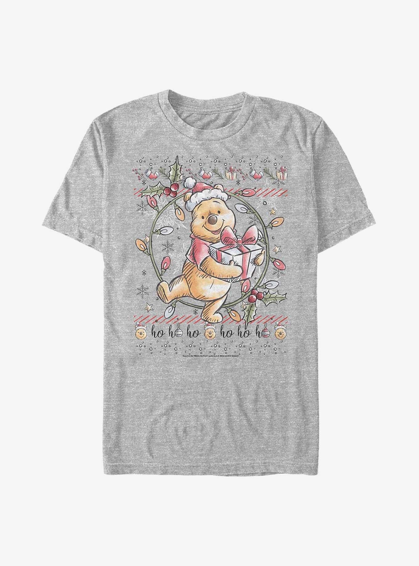 Disney Winnie The Pooh At Christmas T-Shirt T-Shirt | Trending Streetwear Style | Perfect For Daily Wear