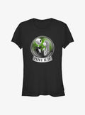 The Nightmare Before Christmas Nightmare Jack And Sally Snow Globe Girls T-Shirt T-Shirt | Best-Selling Design | Great Gift Idea