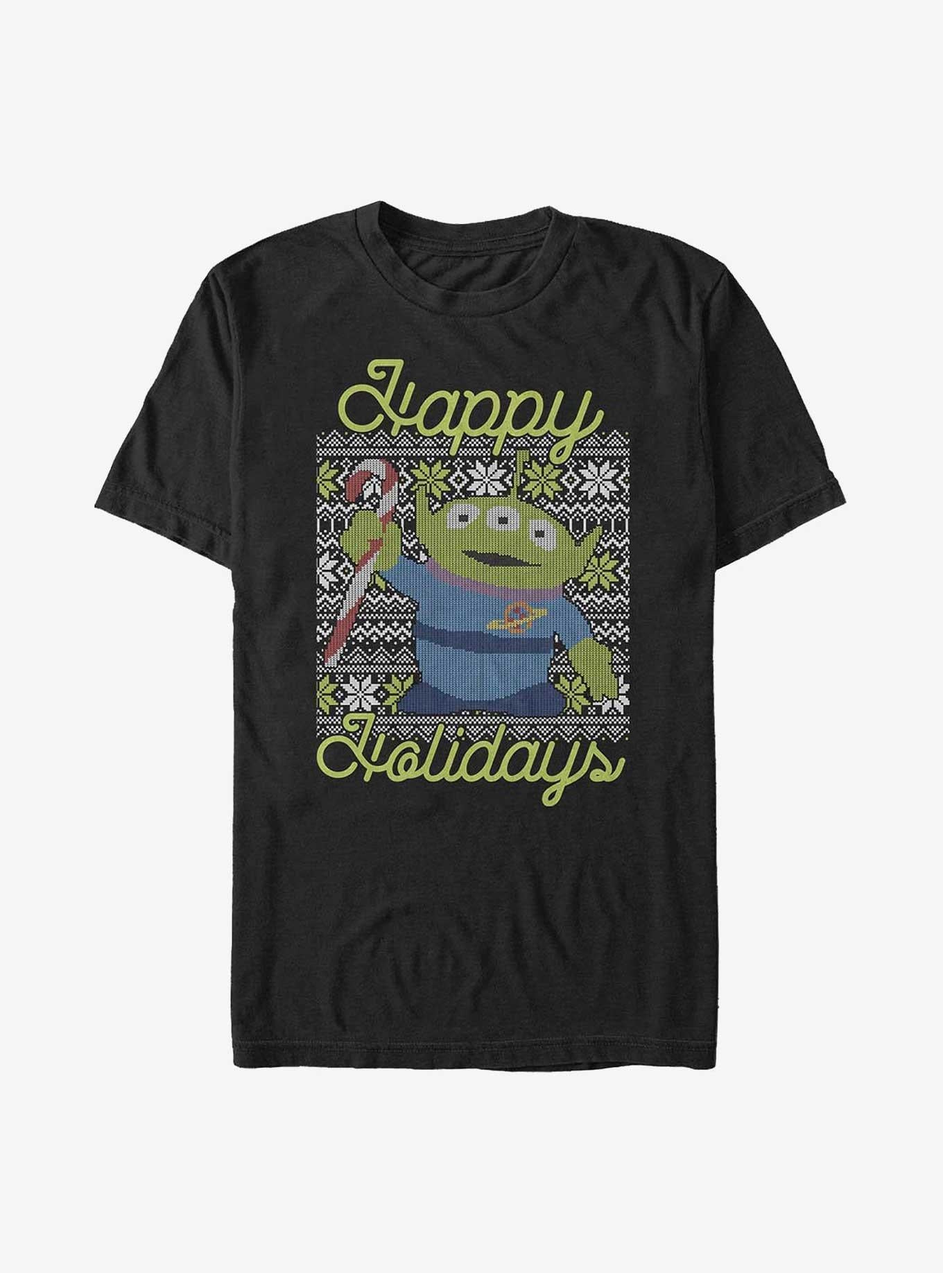 Disney Pixar Toy Story Alien Ugly Holiday T-Shirt | Premium Unisex T-Shirt, Trending Graphic Tee
