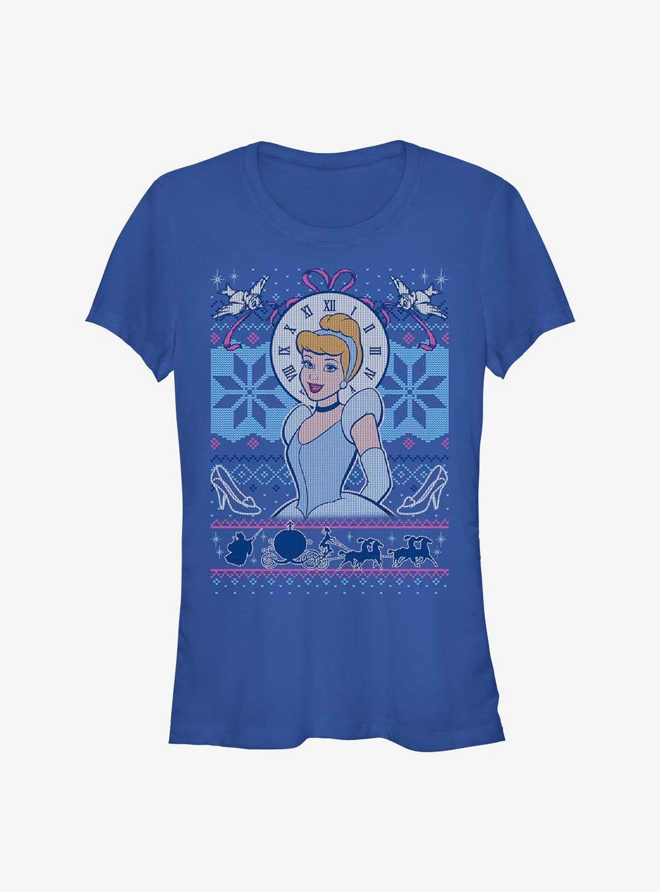 Disney Princess Cinderella Ugly Holiday Girls T-Shirt | Premium Unisex T-Shirt, Trending Graphic Tee