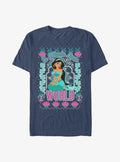 Disney Princess Jasmine World Ugly Holiday T-Shirt | Premium Unisex T-Shirt, Trending Graphic Tee