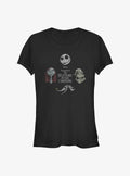 Disney The Nightmare Before Christmas Heads Up T-Shirt T-Shirt | Exclusive Art Design | Great Gift Idea
