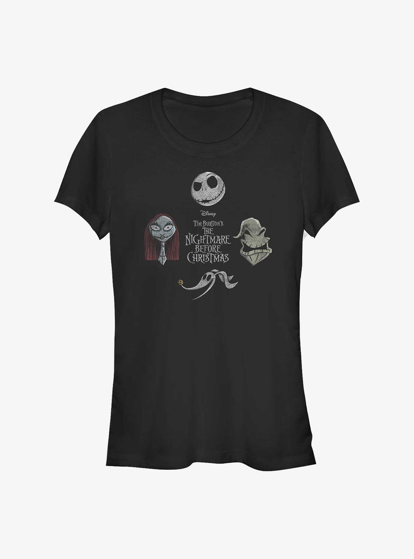 Disney The Nightmare Before Christmas Heads Up T-Shirt T-Shirt | Exclusive Art Design | Great Gift Idea