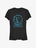 Moon Knight Neon Line Art Girls T Shirt T Shirt Trending US