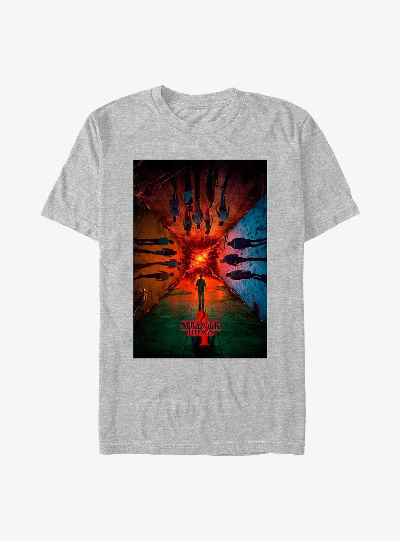 Stranger Things Season 4 Main Poster T Shirt T Shirt High Search Demand Hot Right Now