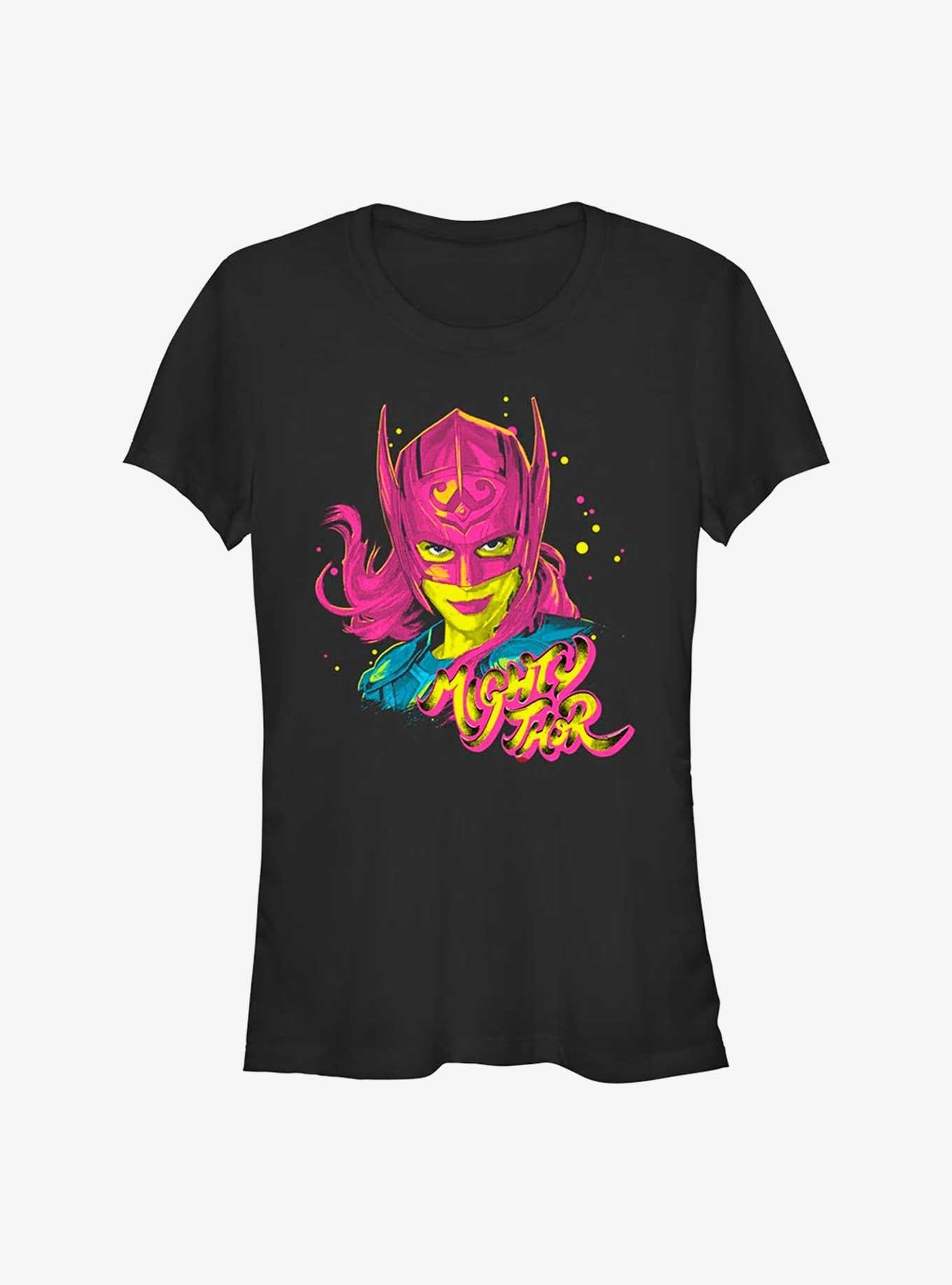 Marvel Thor Love and Thunder Pop Art Thor Girls T Shirt T Shirt Viral TikTok Best Seller Look