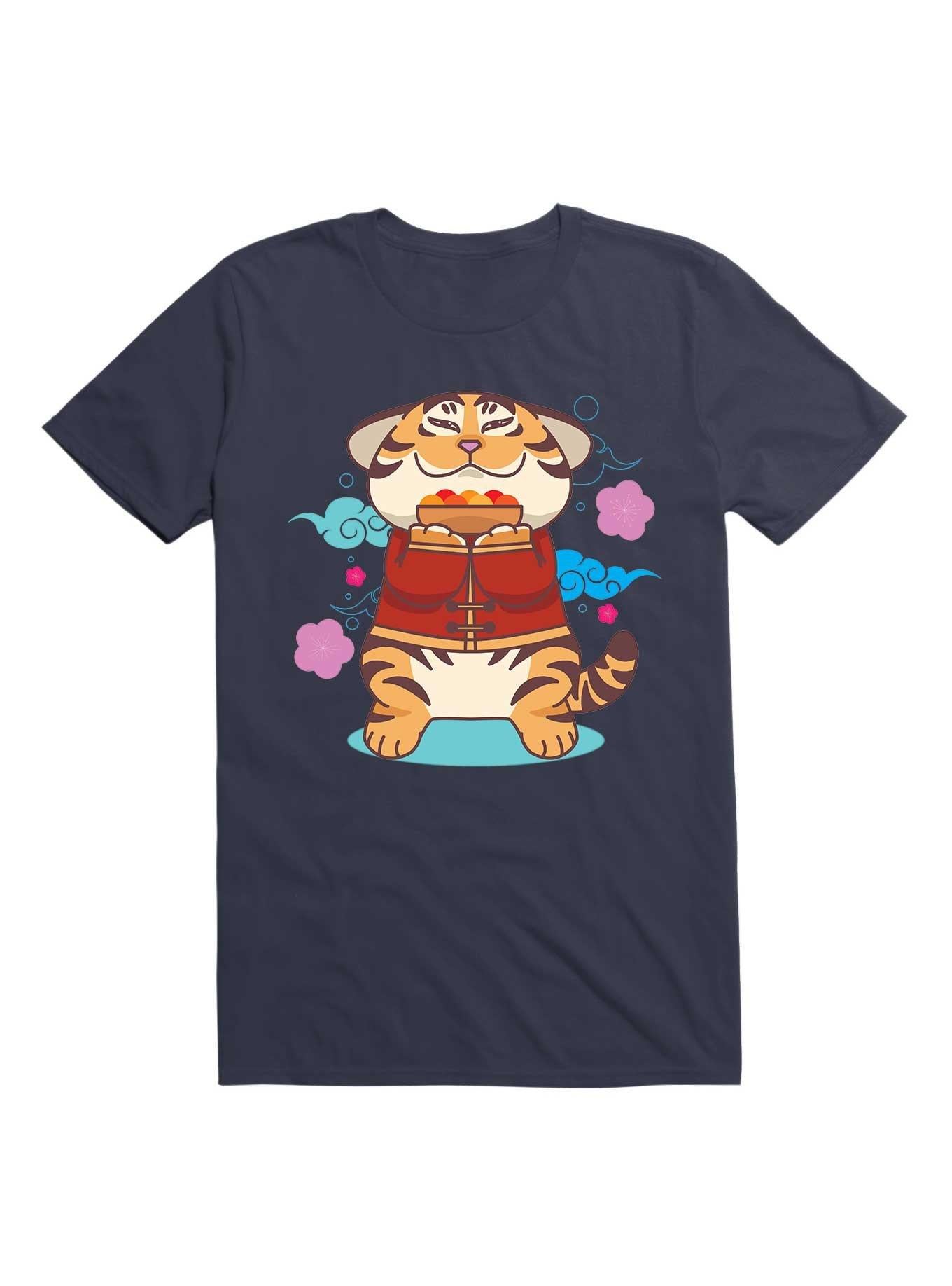 Kawaii Tiger Chinese New Year Costume T Shirt T Shirt Premium Print Humor Gift