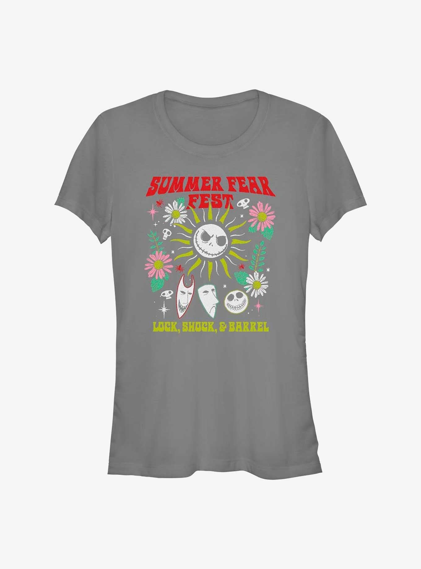 Disney The Nightmare Before Christmas Summer Fear Fest Girls T-Shirt T-Shirt | Premium Graphic | Must-Have Style