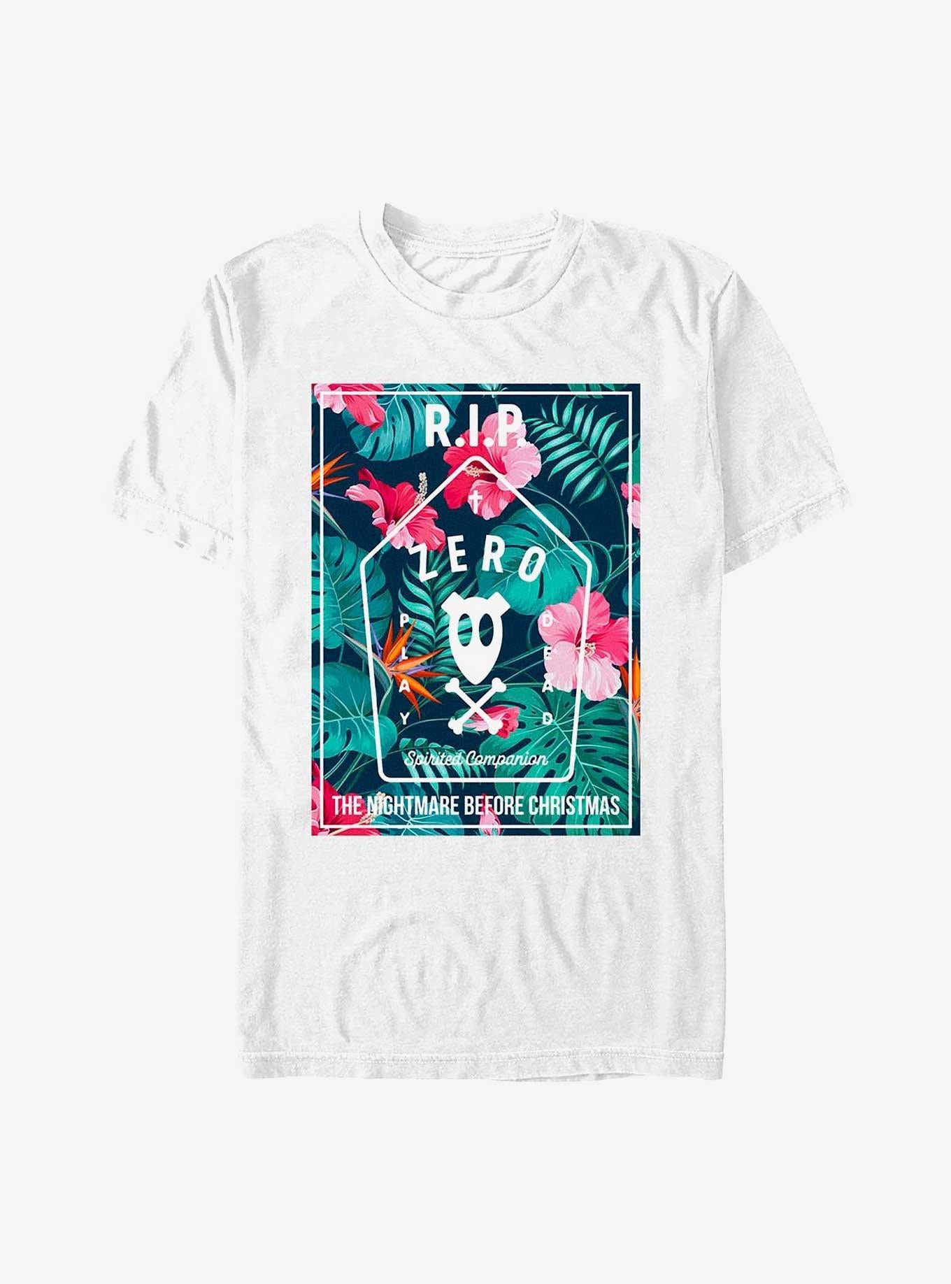 Disney The Nightmare Before Christmas Tropical Zero T-Shirt T-Shirt | Premium Graphic | High Demand Item