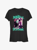 The Nightmare Before Christmas Jack Sally Glitchy Beautiful Nightmare Girls T-Shirt T-Shirt | Premium Graphic | Top Pick For Fans