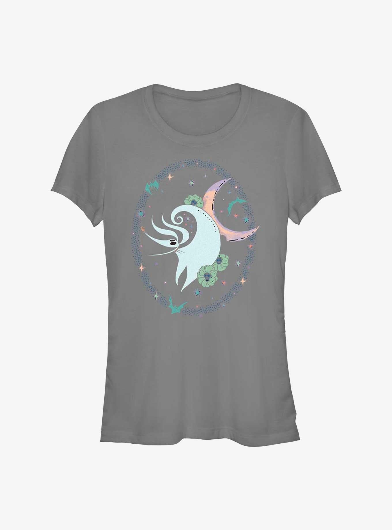 The Nightmare Before Christmas Zero Stars And Flowers Girls T-Shirt T-Shirt | Premium Graphic | High Demand Item