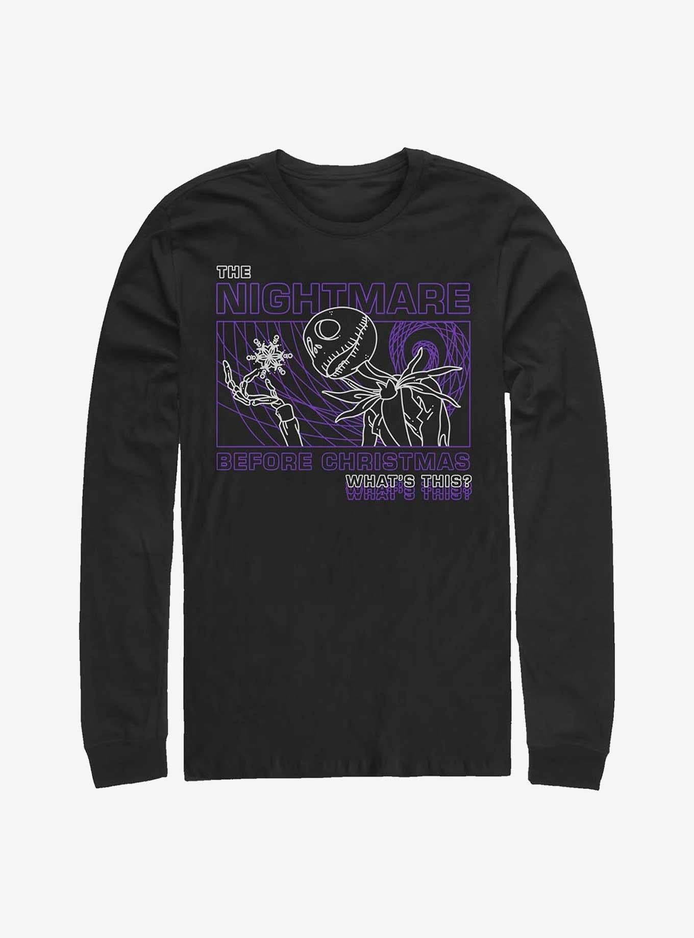 Disney The Nightmare Before Christmas What's This Long-Sleeve T-Shirt T-Shirt | Best-Selling Design | Great Gift Idea