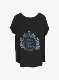Disney The Nightmare Before Christmas Deadly Nightshade Girls T-Shirt Plus Size T-Shirt | Exclusive Art Design | Top Pick For Fans