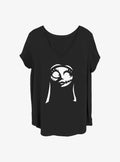 Disney The Nightmare Before Christmas His Sally Girls T-Shirt Plus Size T-Shirt | Trending Streetwear Style | Must-Have Style