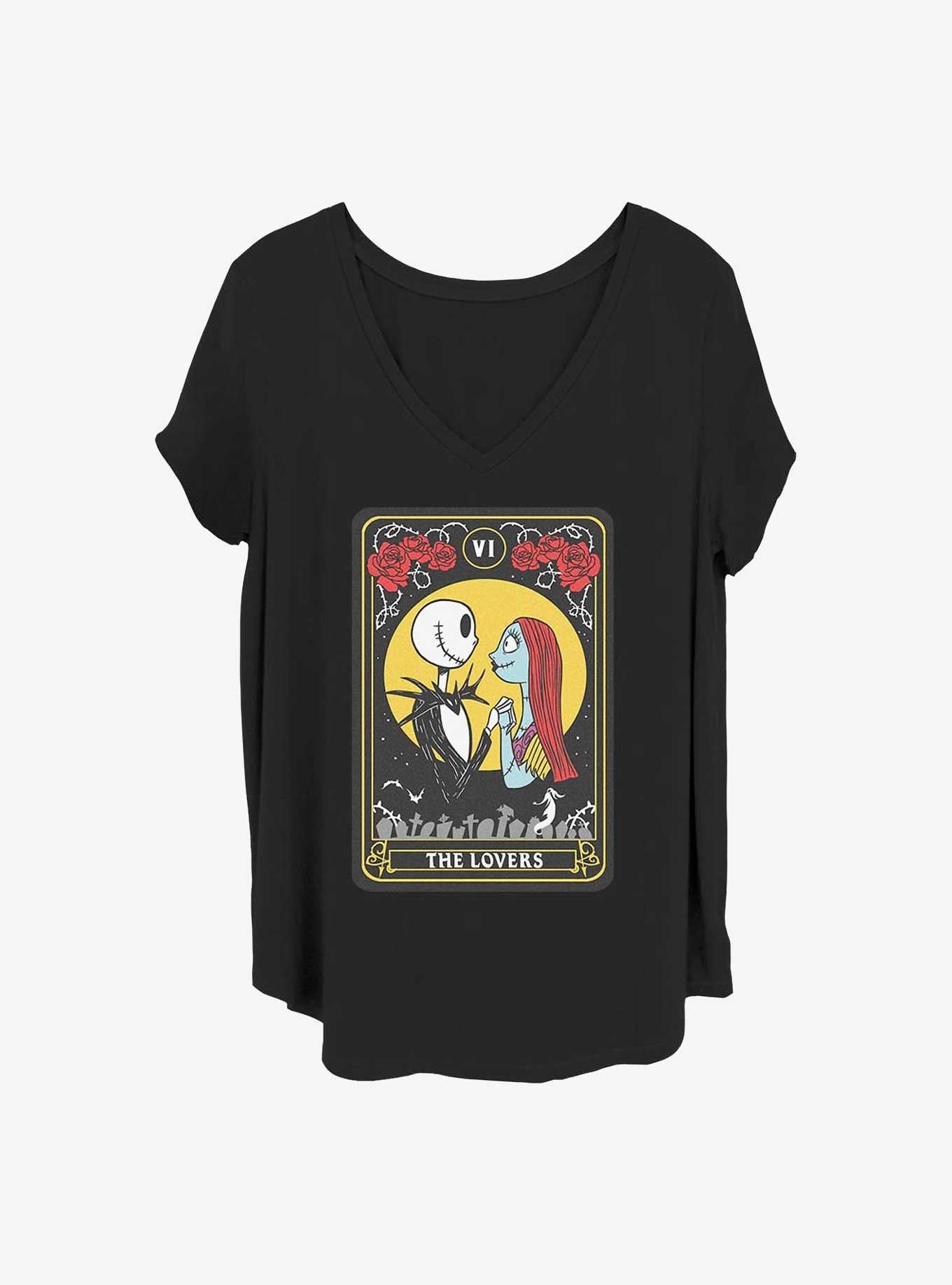 The Before Jack Sally The Lovers Tarot Girls T Shirt Plus Size T Shirt Trending US