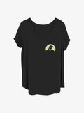 The Nightmare Before Christmas Oogie Boogie Pocket Girls T-Shirt Plus Size T-Shirt | Premium Graphic | Perfect For Daily Wear