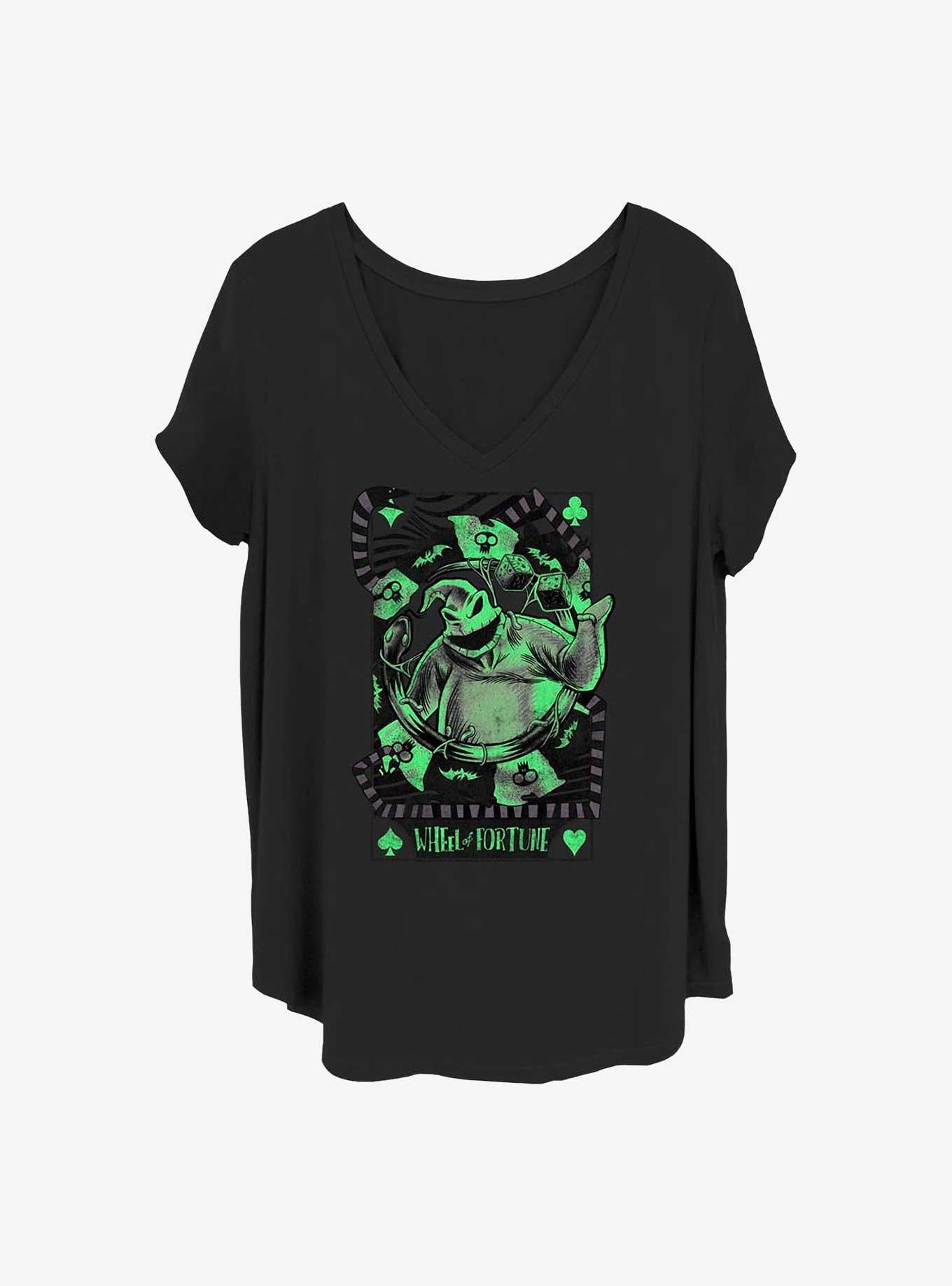 Disney The Nightmare Before Christmas Wheel of Fortune Girls T-Shirt Plus Size T-Shirt | Top Trending Artwork | Great Gift Idea