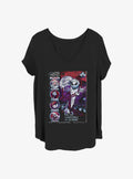 The Nightmare Before Christmas First Nightmare Girls T-Shirt Plus Size T-Shirt | Top Trending Artwork | Trending Now