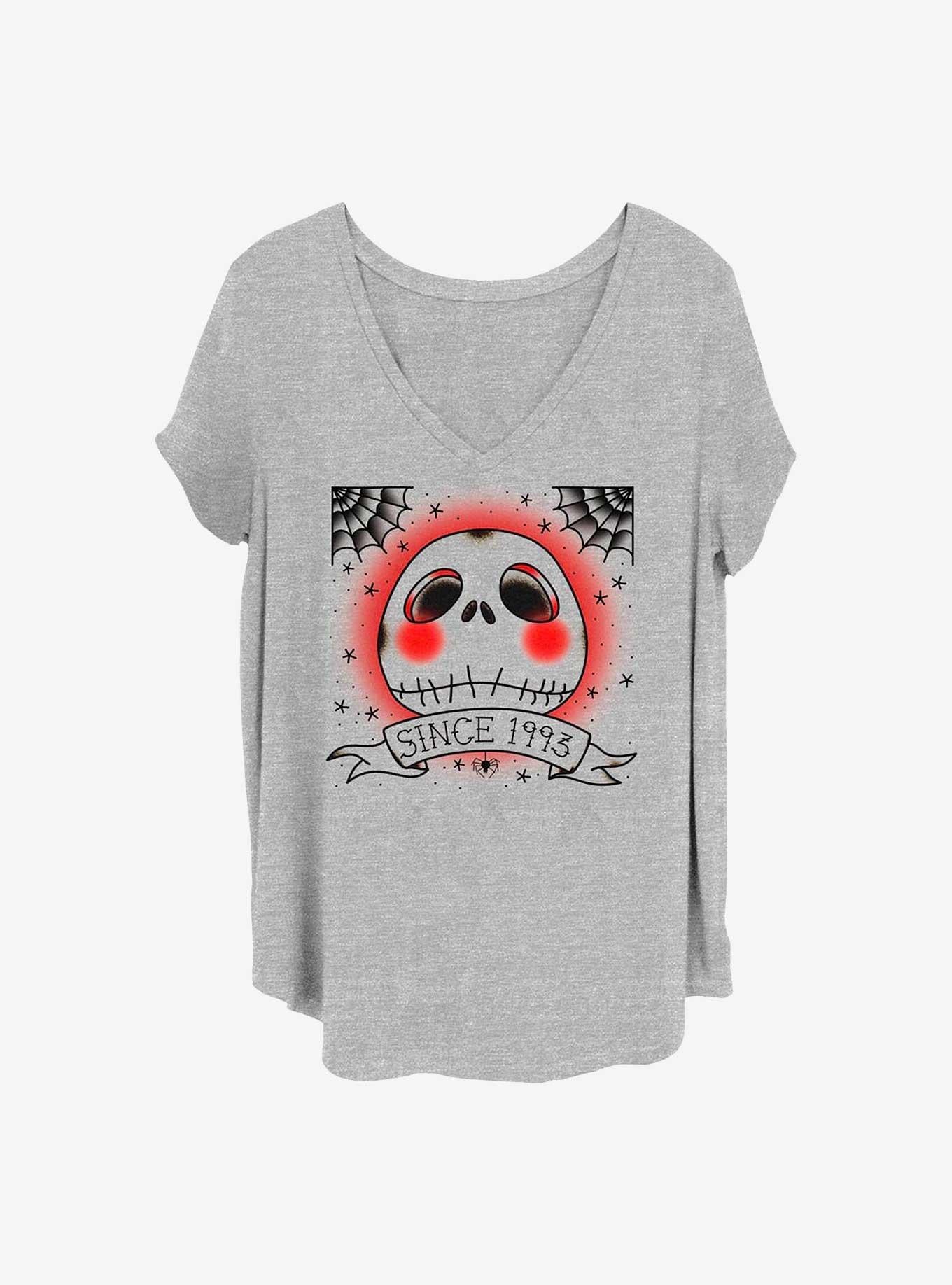 Disney The Nightmare Before Christmas Jack Since 1993 Girls T-Shirt Plus Size T-Shirt | Premium Graphic | Great Gift Idea