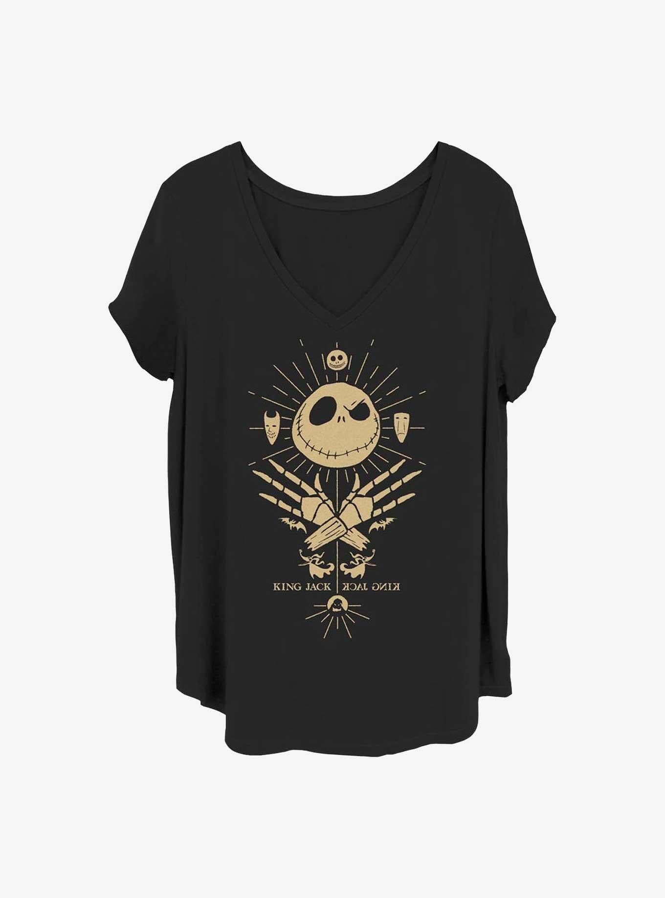 Disney The Nightmare Before Christmas King Jack Girls T-Shirt Plus Size T-Shirt | Premium Graphic | Trending Now
